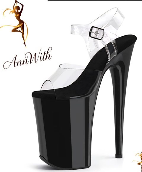 Pencil Spin Pole Heels 23cm