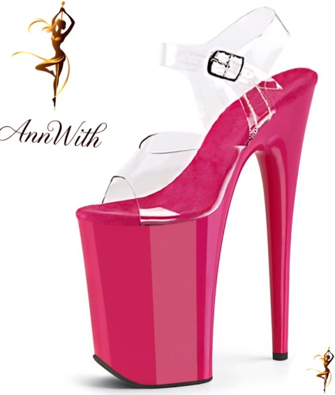 Pencil Spin Pole Heels 23cm
