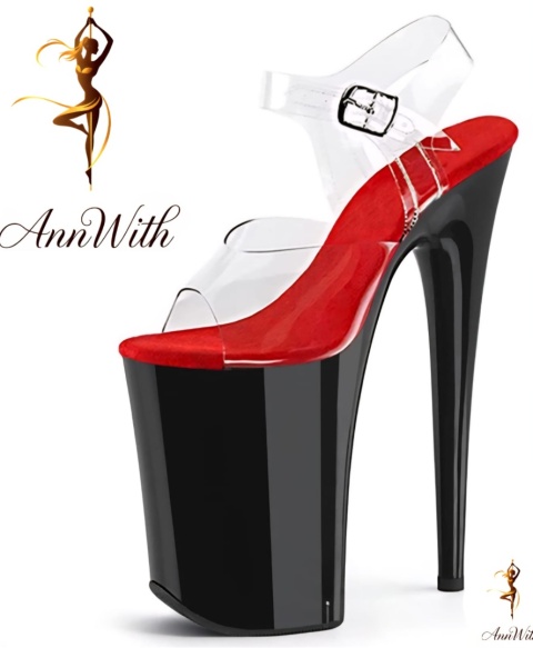 Pencil Spin Pole Heels 23cm