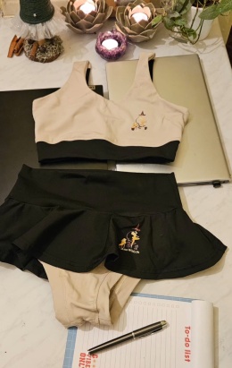 Scarlet Flow Two‑Piece &