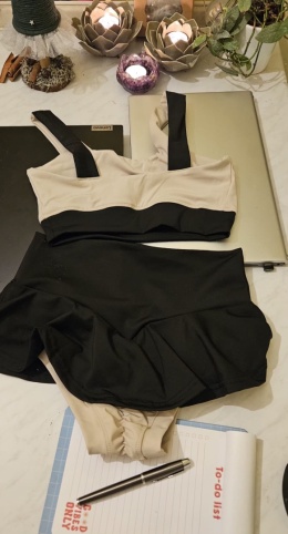 Scarlet Flow Two‑Piece &