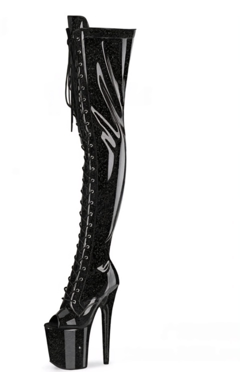 Pole dance exotic buty Cupid Walk - fiolet czas oczekiwania 60 dni